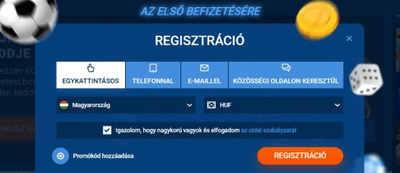 Új játékos regisztrációja